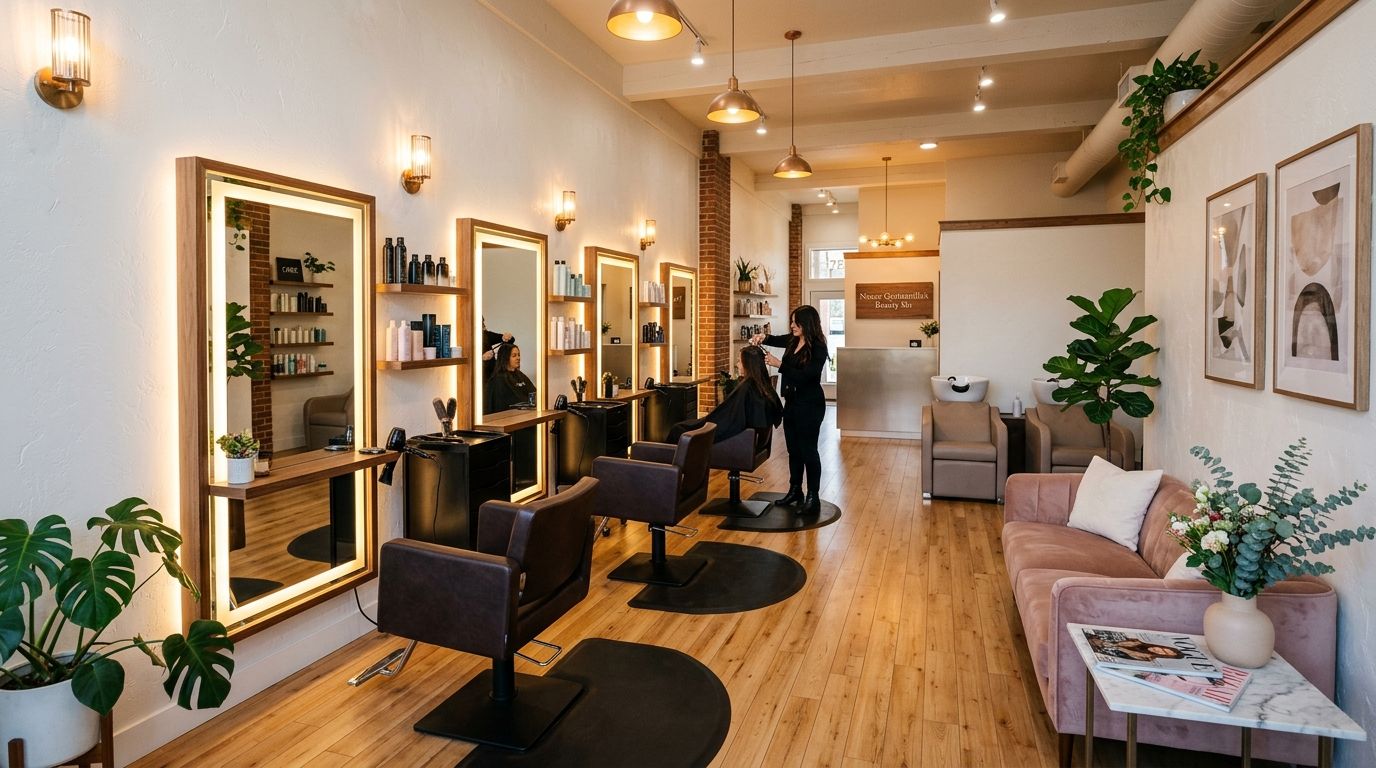 Illustration of Nancy Quintanilla's Beauty Sln, beauty salon in Hood River, OR, photo 2 of 6