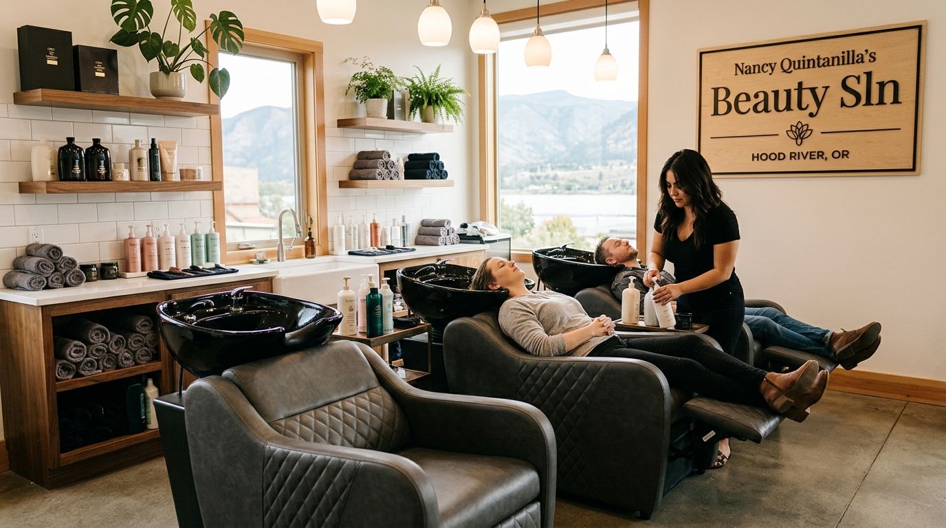 Illustration of Nancy Quintanilla's Beauty Sln, beauty salon in Hood River, OR, photo 4 of 6